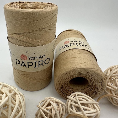 Пряжа для вязания рафия Papiro 1302