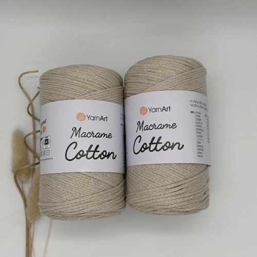 Пряжа Macrame cotton