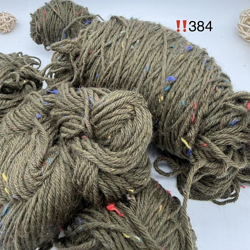 Пряжа в бобинах Arcobaleno (аркобалено) мини №384