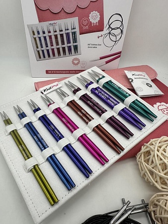 Спицы для вязания 47424 "Deluxe Interchangeable Needle Set"