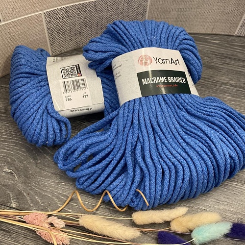 Пряжа Macrame Braided 786