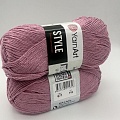 Пряжа Style 671 сиренево розовый