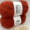 Пряжа Mohair trendy 141 т.красный !!! Эти два мотка см.фото - терракот-отличаются от 141