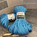 Пряжа macrame braided 763,морская волна