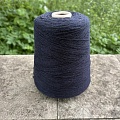 Пряжа в бобинах Loro Piana Cashmere Blue mel Цена за 10гр