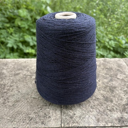 Пряжа в бобинах Loro Piana Cashmere Blue mel Цена за 10гр
