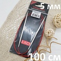 Спицы для вязания ChiaoGoo спицы круговые металл 5 мм 100 см