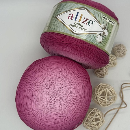 Пряжа Alize bella OMBRE BATIK 7405