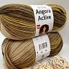Пряжа Angora Active 843 болотно -коричневый
