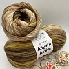 Пряжа Angora Active 843 болотно -коричневый