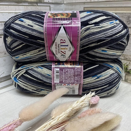 Пряжа Alize Superwash 7650