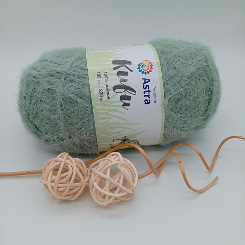 Пряжа Киви (Kiwi) 01 голубой