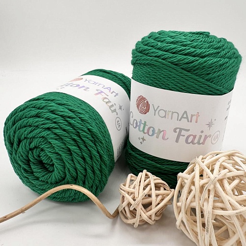 Пряжа Cotton fair 4/4