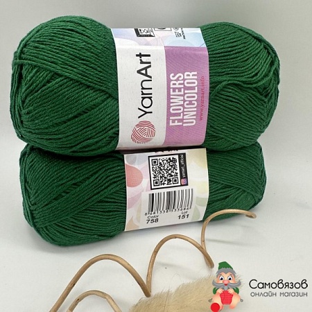 Пряжа Yarn art Flowers UNICOLOR 758
