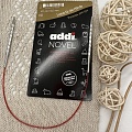 Спицы для вязания Спицы Addi Novel, 40см / 6,0мм