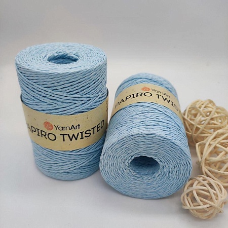 Пряжа Рафия крученая Papiro Twisted