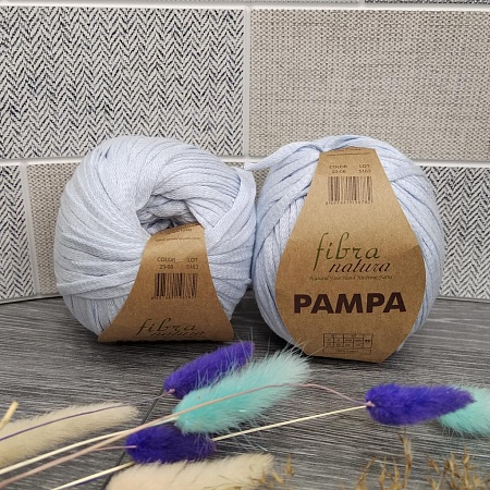 Пряжа Pampa 23-08 нежно-голубой