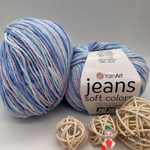 Пряжа Jeans soft colors 6209