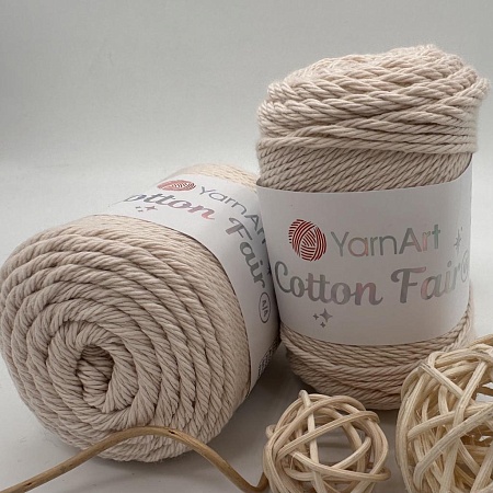 Пряжа Cotton fair 4/4