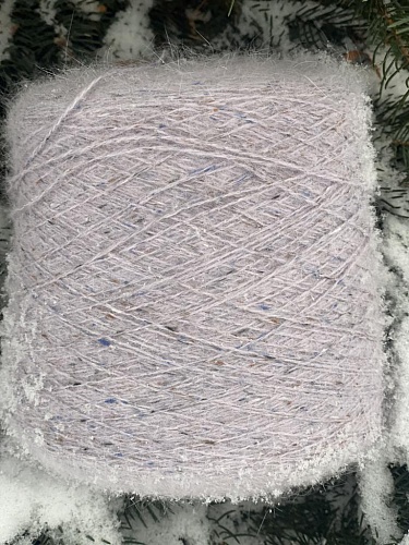 Пряжа Angora Spiky Tweed 3201 сирень