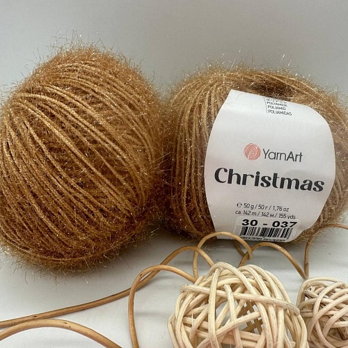 Пряжа Christmas 30 золотой