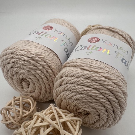 Пряжа Cotton fair 4/4