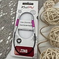 Спицы для вязания Спицы круговые Zing 22.5 cm №5.0mm