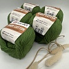 Пряжа YA Baby Cotton 441 зелен трава