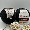 Пряжа YarnArt Summer 17 чёрная стрела