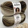 Пряжа Angora Active 849 серо - коричневый