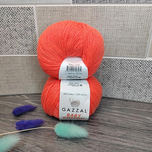 Пряжа Baby Cotton 3459