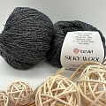 Пряжа Silky Wool 335 графит