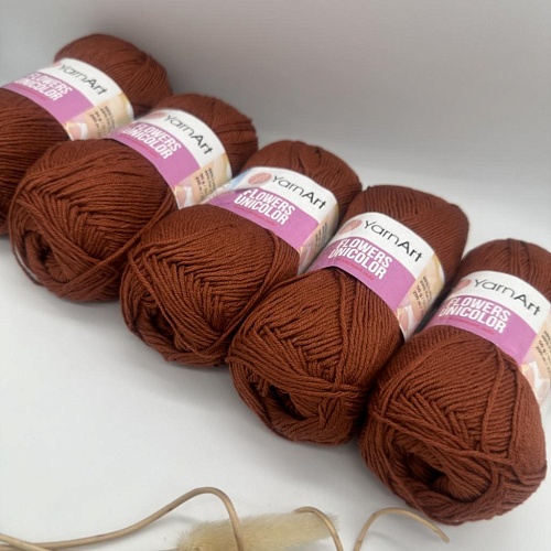 Пряжа Yarn art Flowers UNICOLOR 764