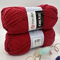 Пряжа Jeans plus 51 красный
