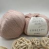 Пряжа Concept Dama (хлопок, шелк,вискоза) 85 нежно - розовый