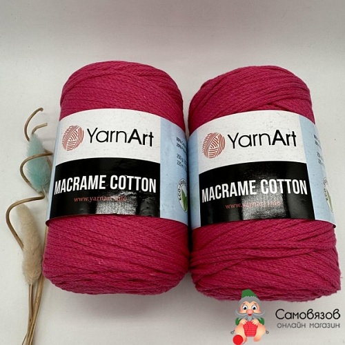Пряжа Macrame cotton 771 цикломен