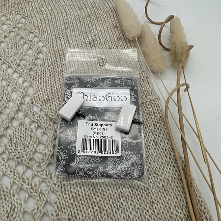 Спицы для вязания 2502-S Small Стопперы средние