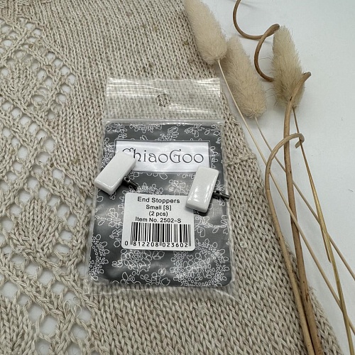 Спицы для вязания 2502-S Small Стопперы средние