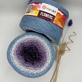 Пряжа YarnArt FLOWERS 264 (голуб-бел-св сирень -сирень-т сирень)