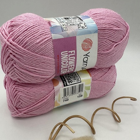 Пряжа Yarn art Flowers UNICOLOR 740
