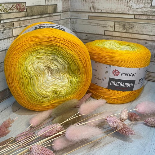 Пряжа Rosegarden 309 желтый