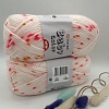 Пряжа Yarn Art Baby color (бэби) 203 бл розовый с розово оранж точкой