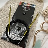 Спицы для вязания k123 Спицы круговые Zing / 3.5мм, дл.120см (хризолитовый)
