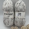 Пряжа Tweed 220 св. серый