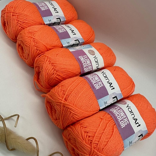 Пряжа Yarn art Flowers UNICOLOR 737