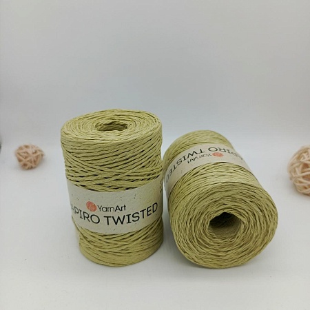Пряжа для вязания рафия крученая Papiro Twisted 1303