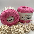 Пряжа YarnArt Violet 5001 розовый