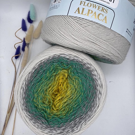 Пряжа FLOWERS ALPACA 424