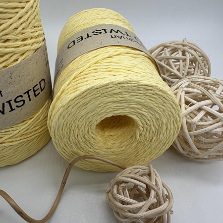 Пряжа Рафия крученая Papiro Twisted