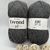 Пряжа Tweed 225 т. серый